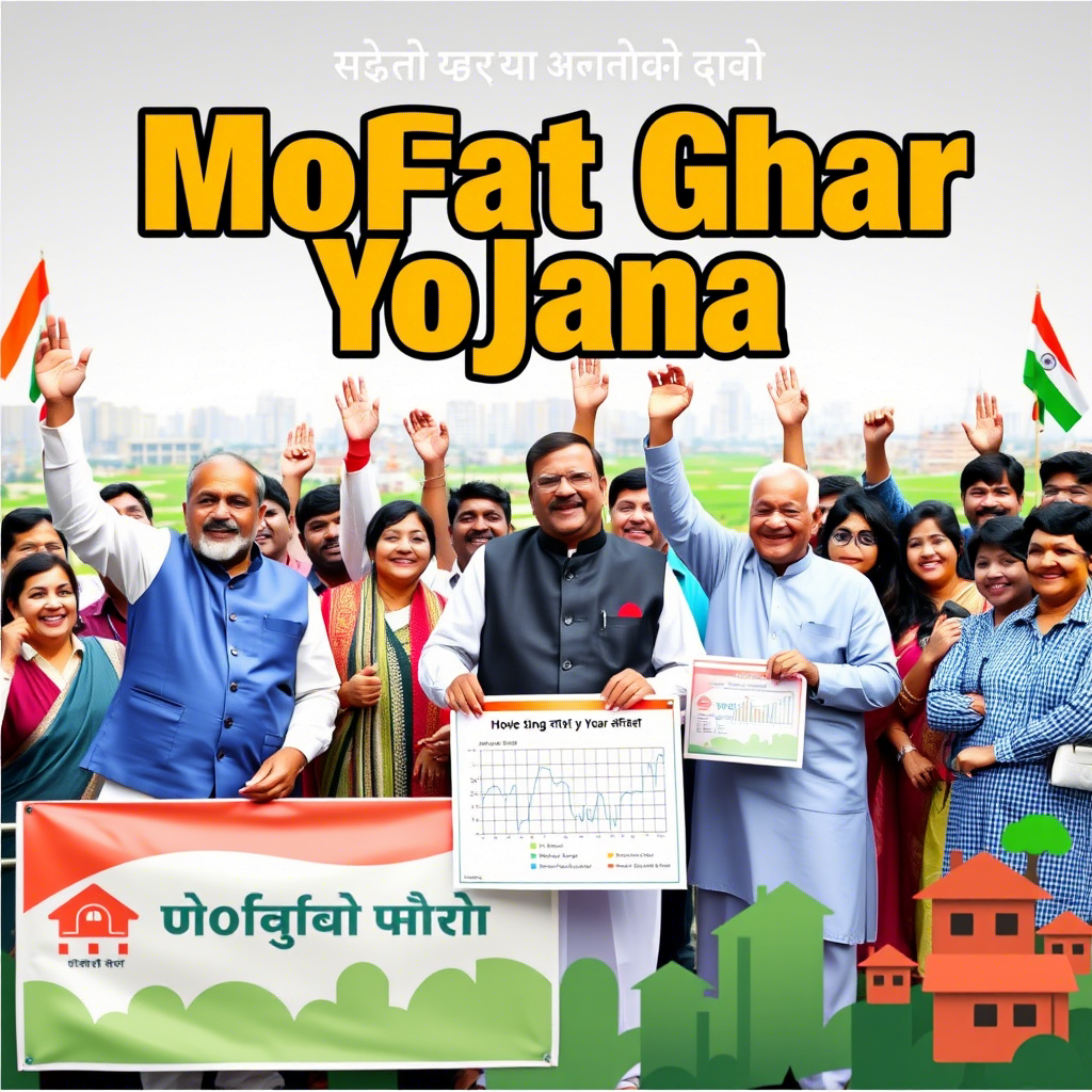 मोफत घर योजनाः सरकारचा नागरिकांसाठी मोठा निर्णय | Mofat Ghar Yojana 2025